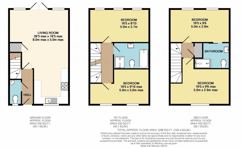 Floorplans For High Street, Yarmouth