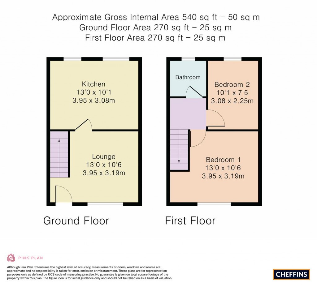 Floorplans For Corsican Pine Close, Newmarket