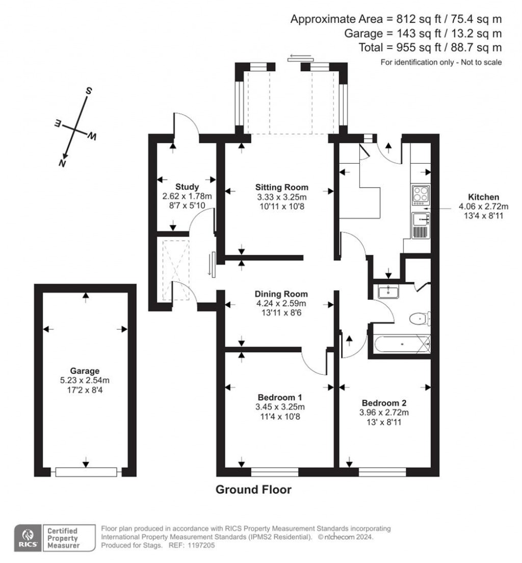 Floorplans For Meadow Park, Marldon, Paignton