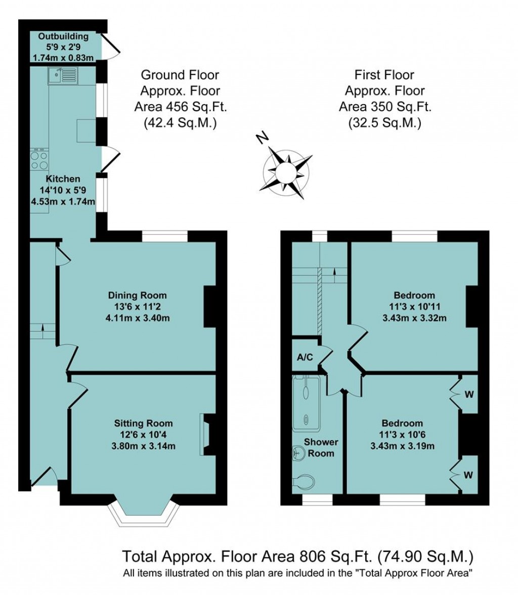 Floorplans For Newland Place, Banbury