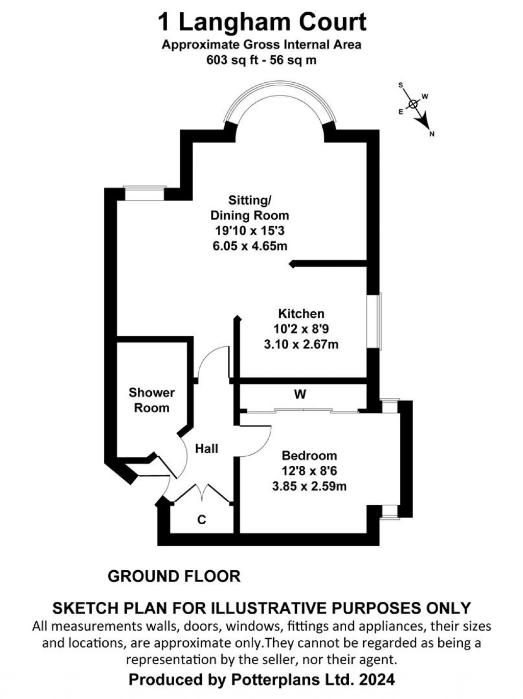 Floorplans For Bembridge, Isle of Wight