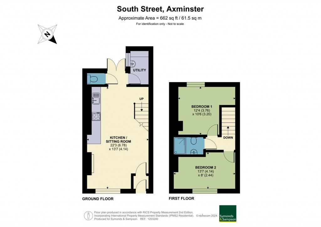 Floorplans For South Street, Axminster