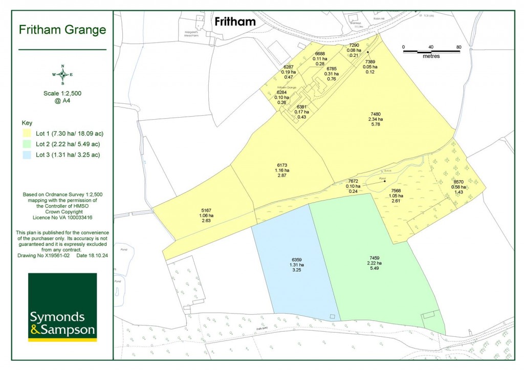 Floorplans For Fritham, Lyndhurst