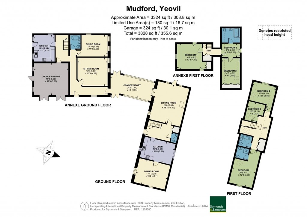 Floorplans For Mudford, Yeovil