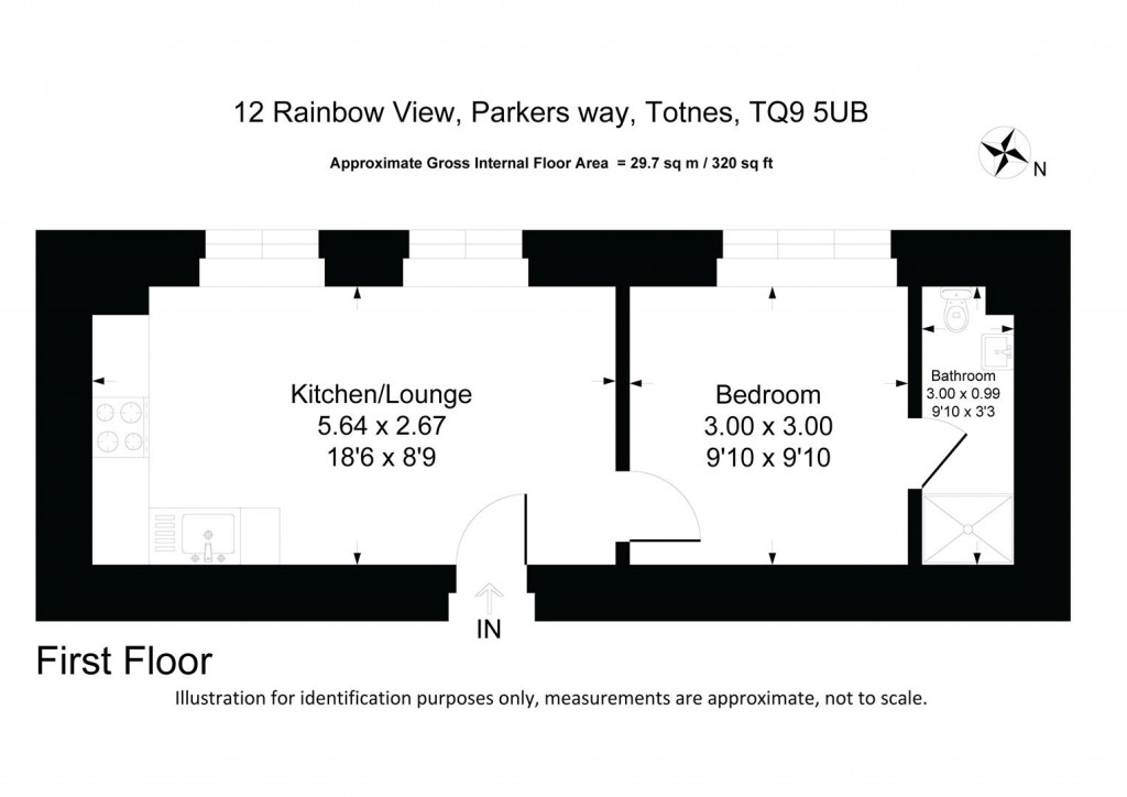 Floorplans For Parkers Way, Totnes