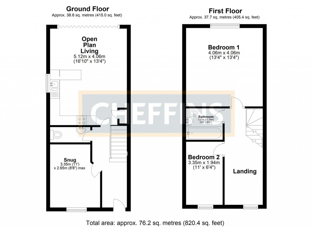 Floorplans For Station Road, Kennett