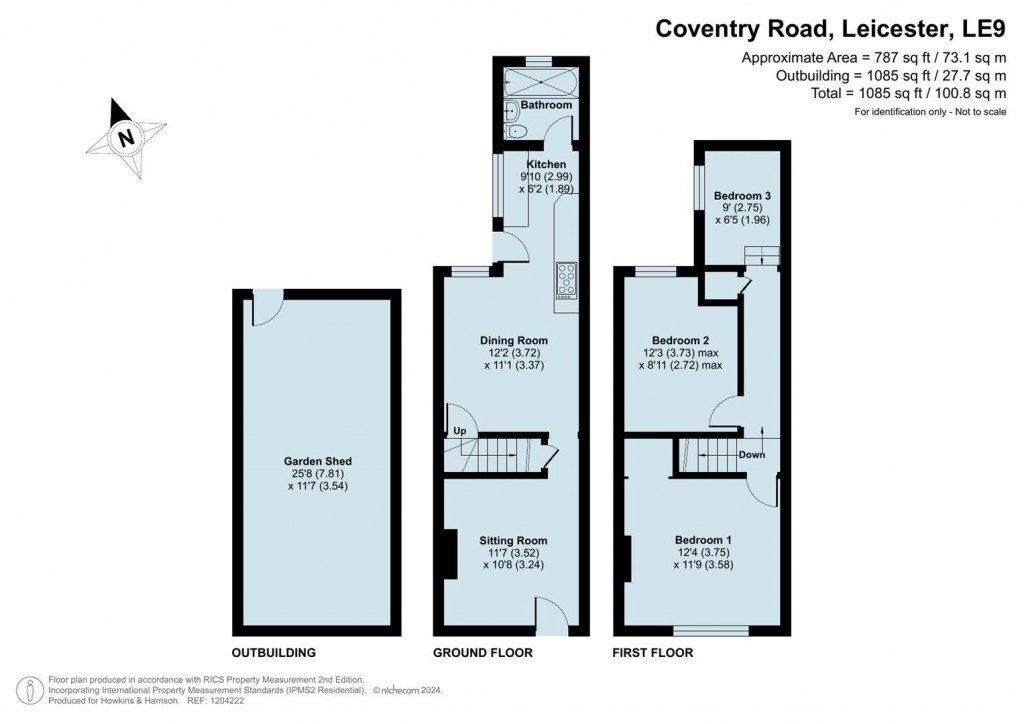 Floorplans For Coventry Road, Broughton Astley, Leicester, LE9