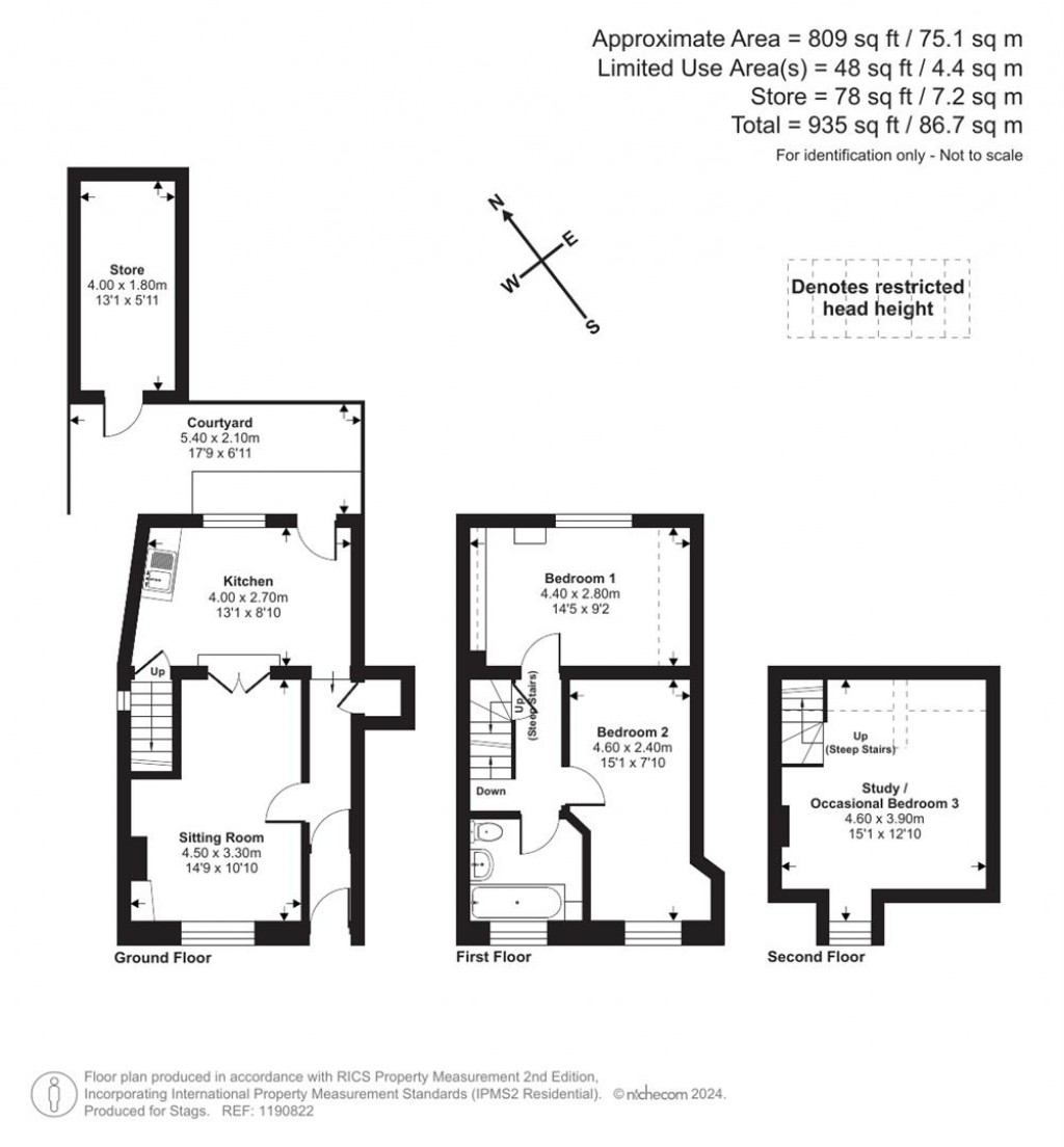 Floorplans For Ladywell, Barnstaple