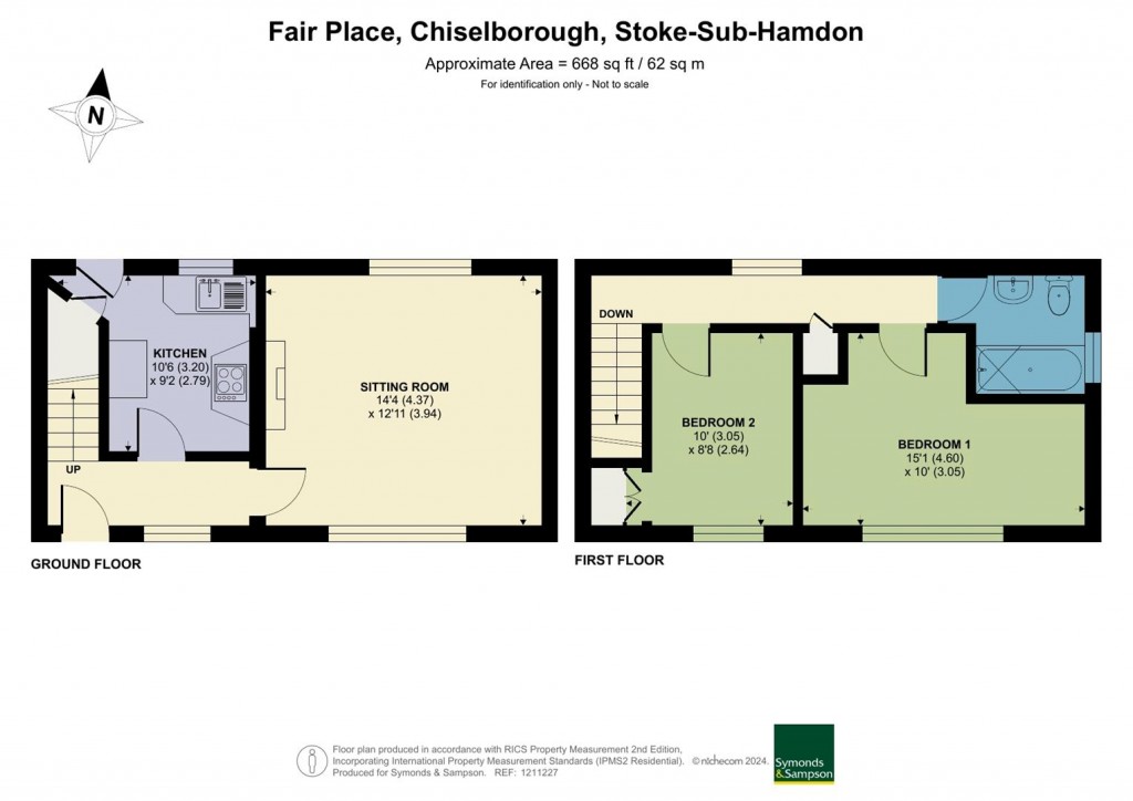 Floorplans For Fair Place, Chiselborough