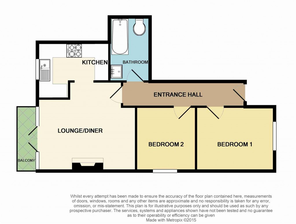 Floorplans For Totland Bay, Isle of Wight