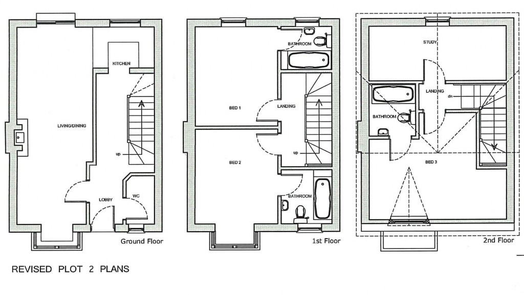 Floorplans For Totland Bay, Isle of Wight