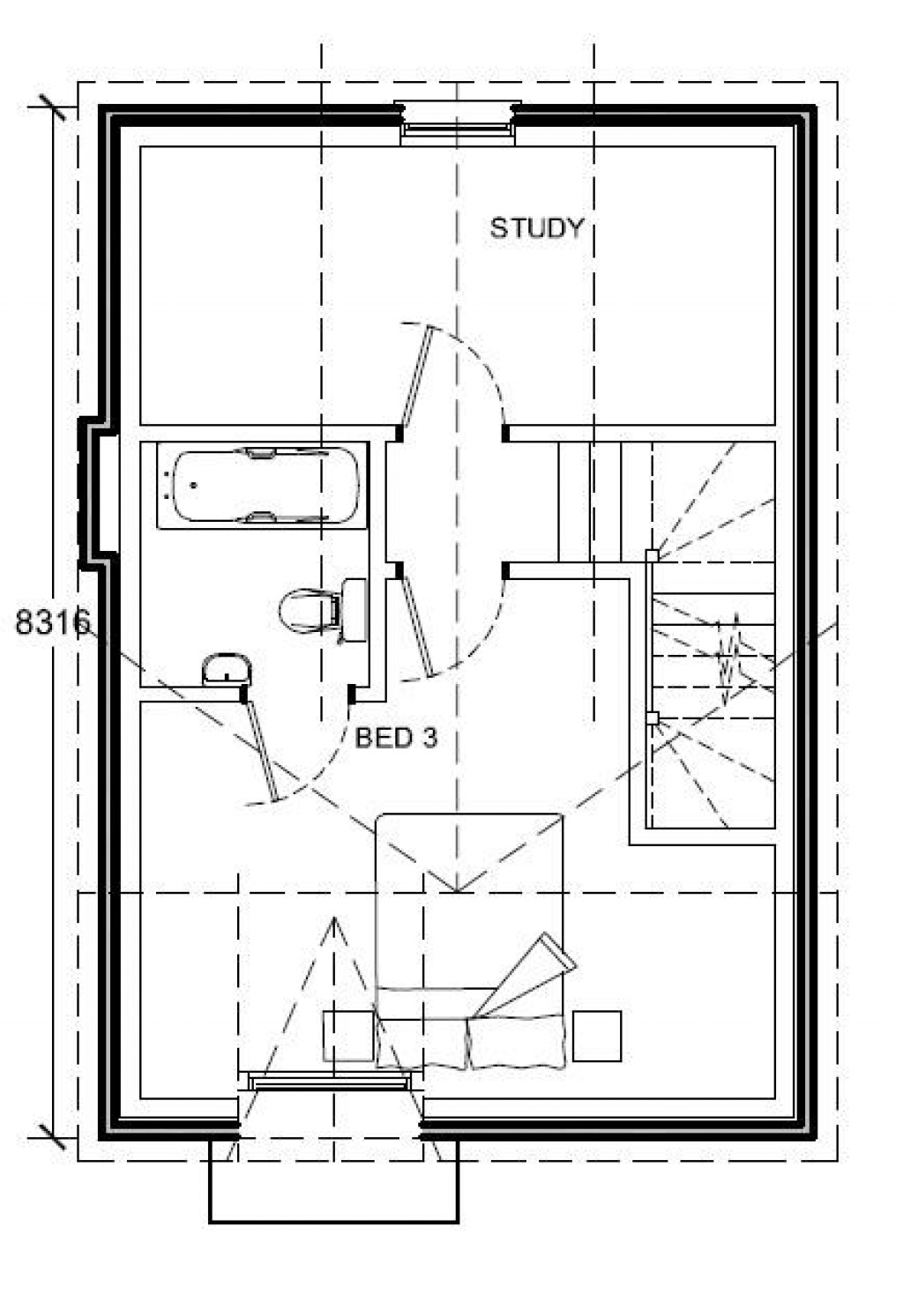 Floorplans For Totland Bay, Isle of Wight