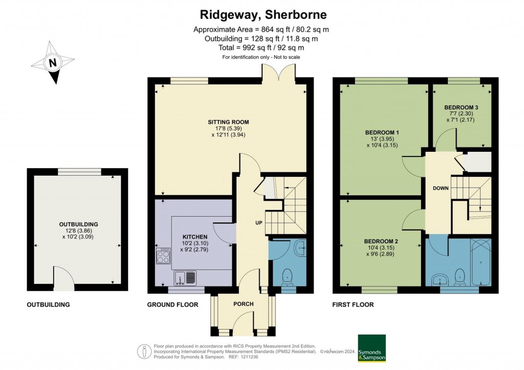 Floorplans For Ridgeway, Sherborne, Dorset