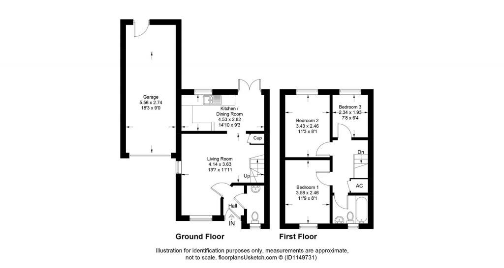 Floorplans For Fountain Fields, High Bickington, Umberleigh