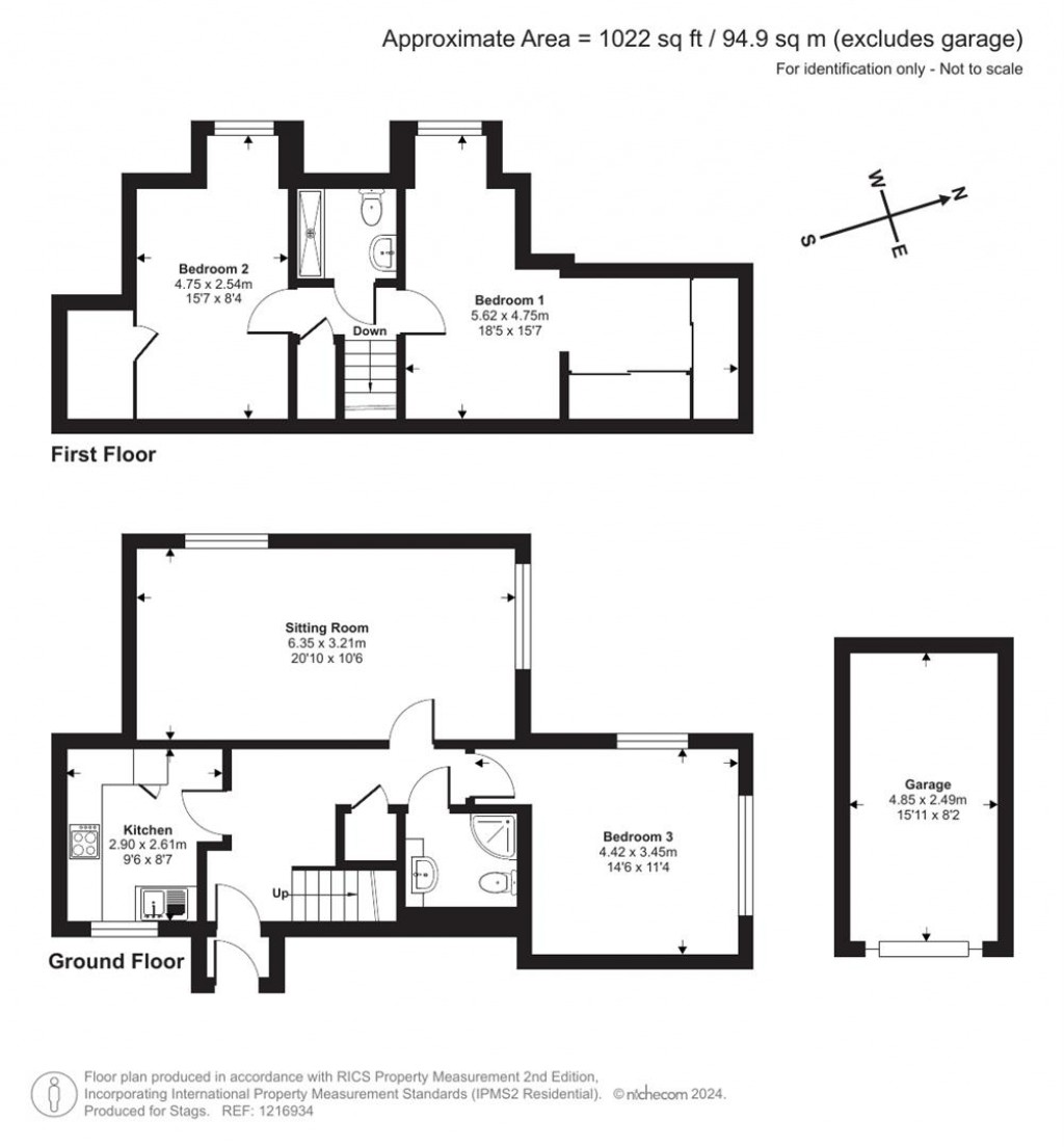 Floorplans For Longmeadow, Broadclyst, Exeter