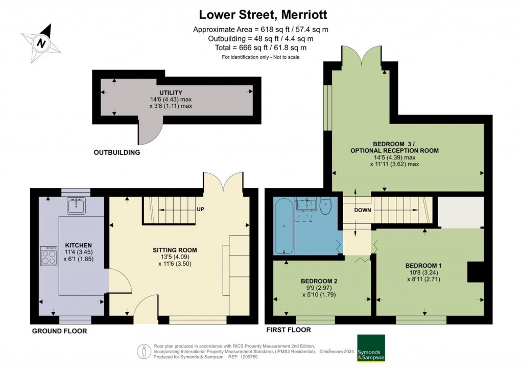 Floorplans For Lower Street, Merriott