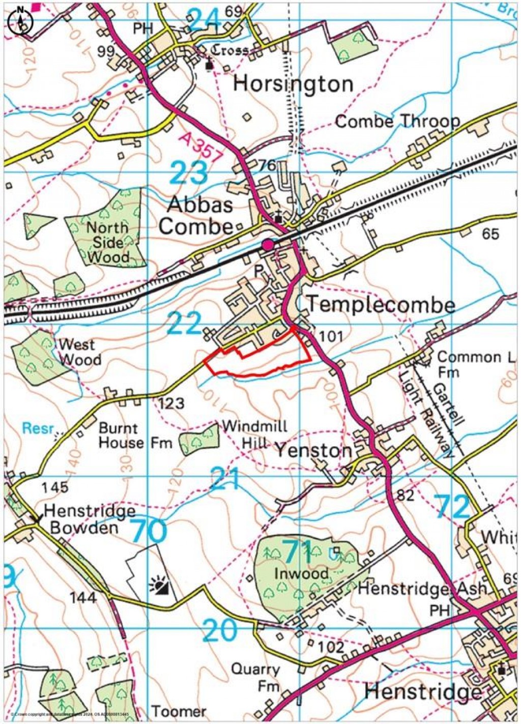 Floorplans For Bowden Road, Coombe Hill, Templecombe