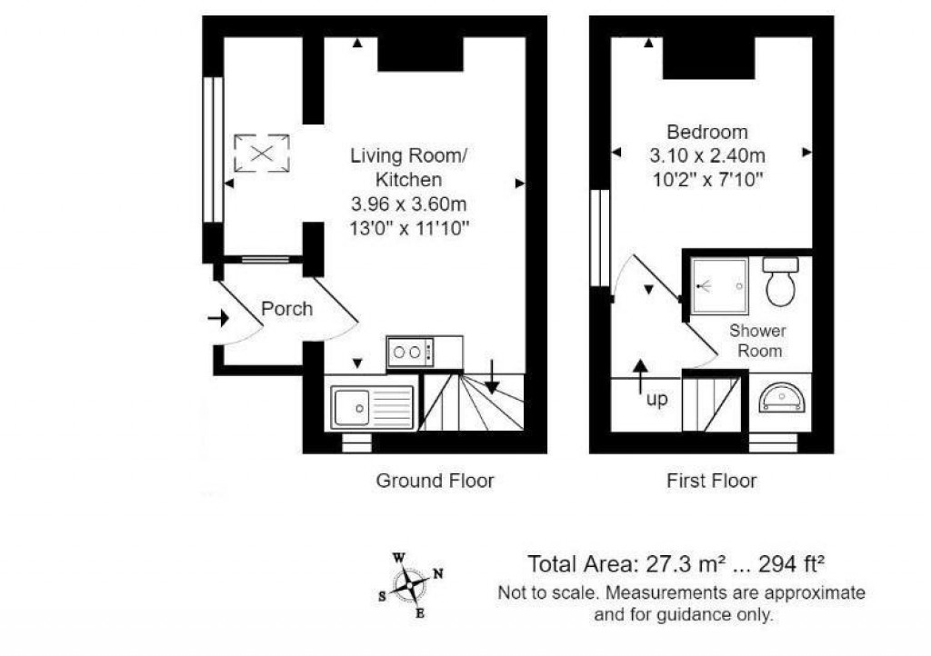 Floorplans For Barrack Street, Bridport