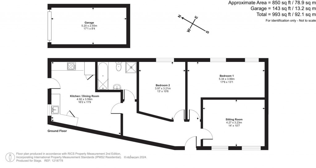 Floorplans For Old Shipyard Centre, West Bay, Bridport