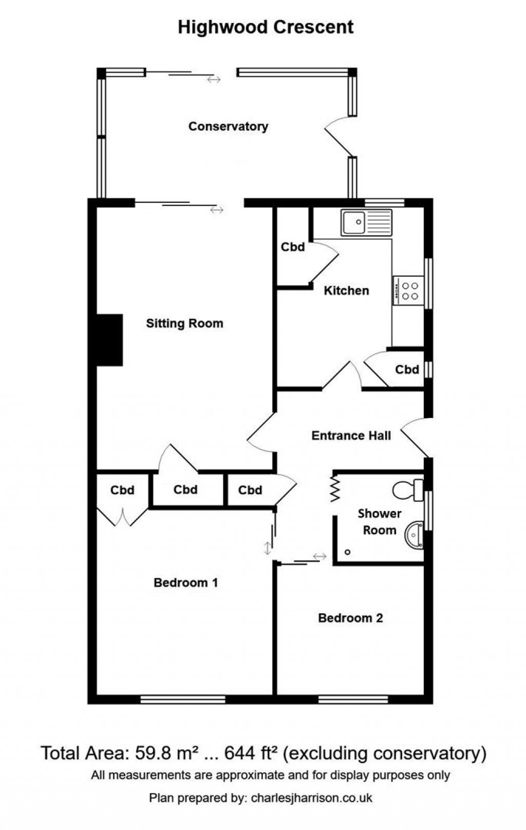 Floorplans For Highwood Crescent, Gazeley