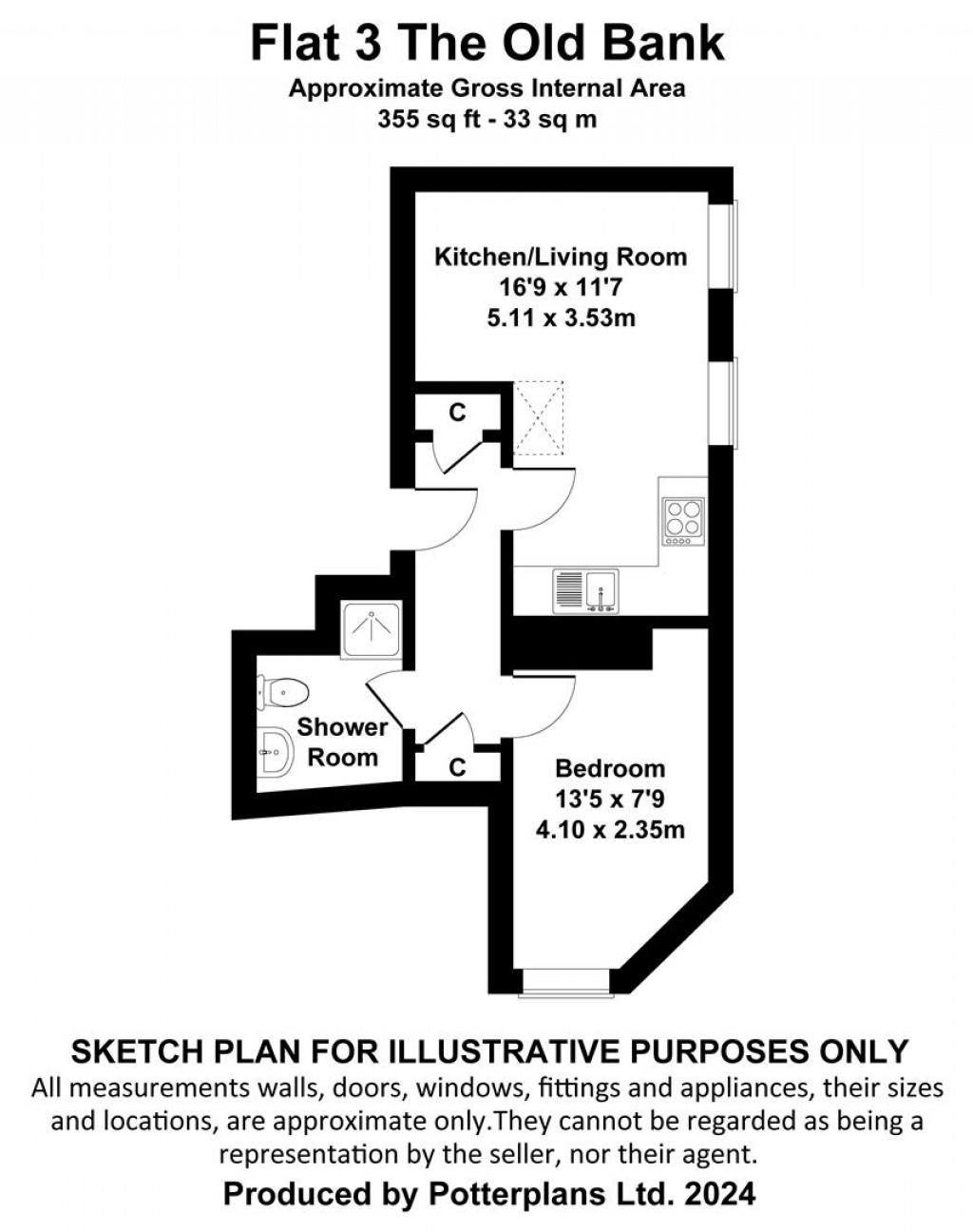 Floorplans For Tennyson Road, Freshwater