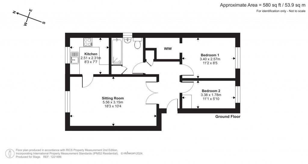 Floorplans For Alexandra Court, Bridport