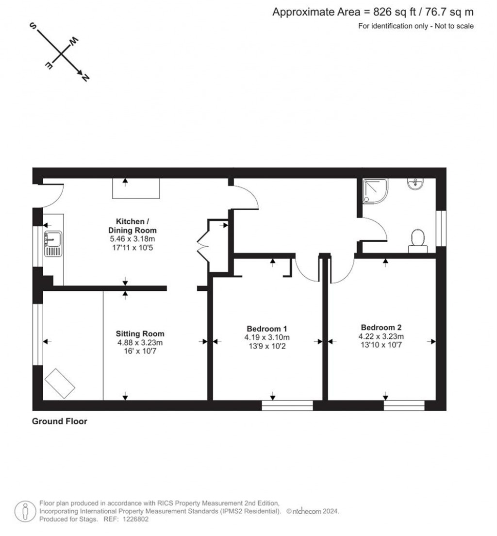 Floorplans For Week Lane, Bridgetown, Dulverton