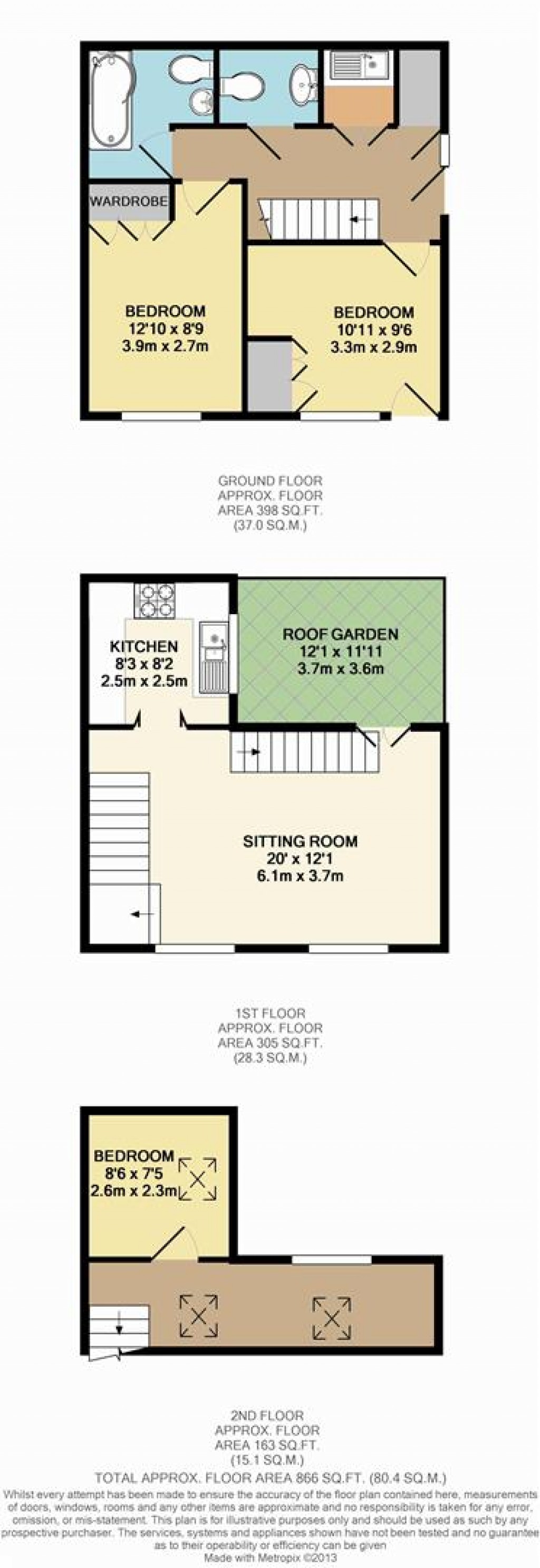 Floorplans For Alma Place, Yarmouth