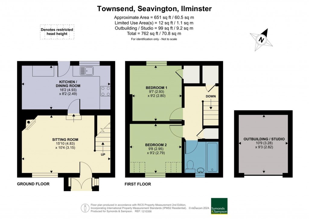 Floorplans For Townsend, Seavington, Ilminster