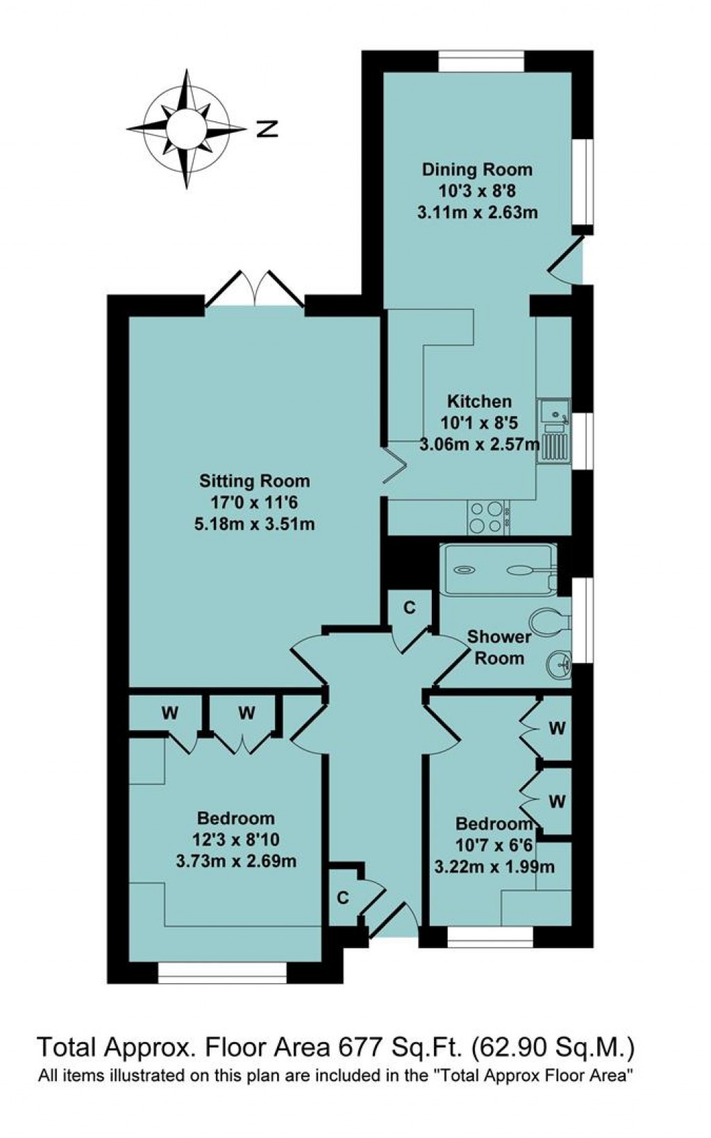 Floorplans For Sussex Drive, Banbury