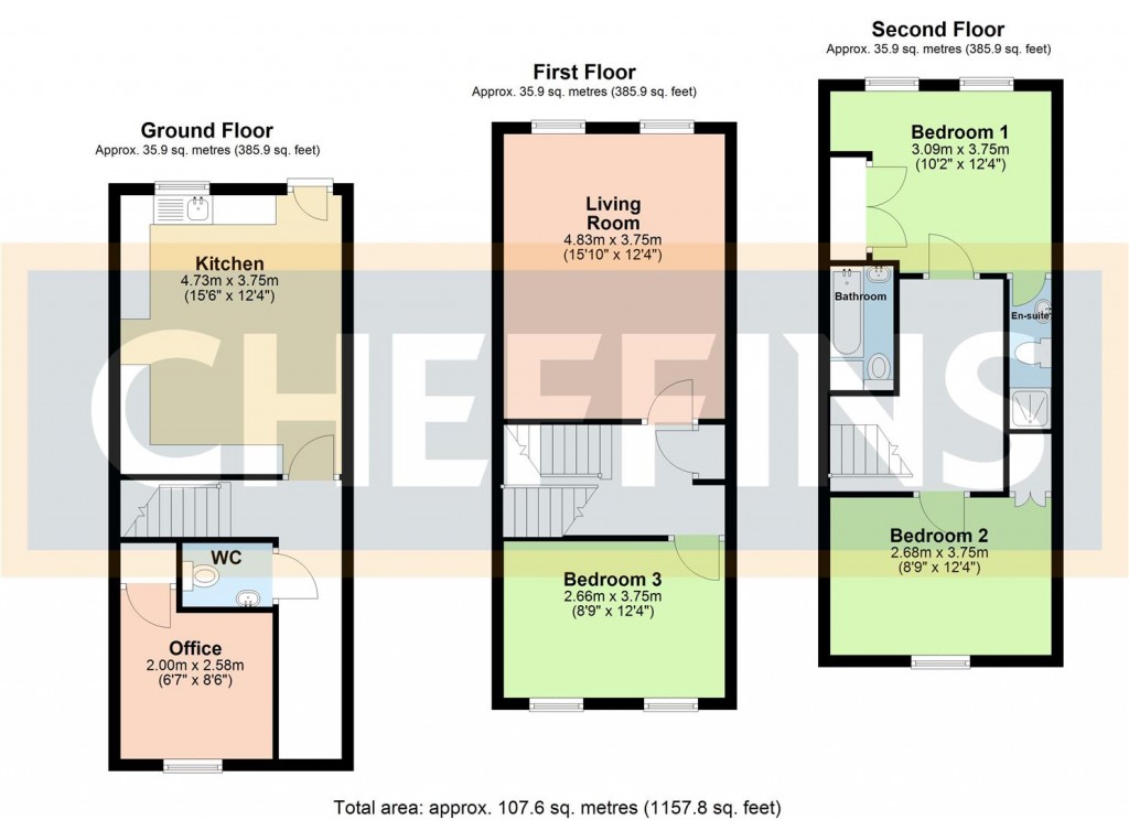 Floorplans For Chapelwent Road, Haverhill