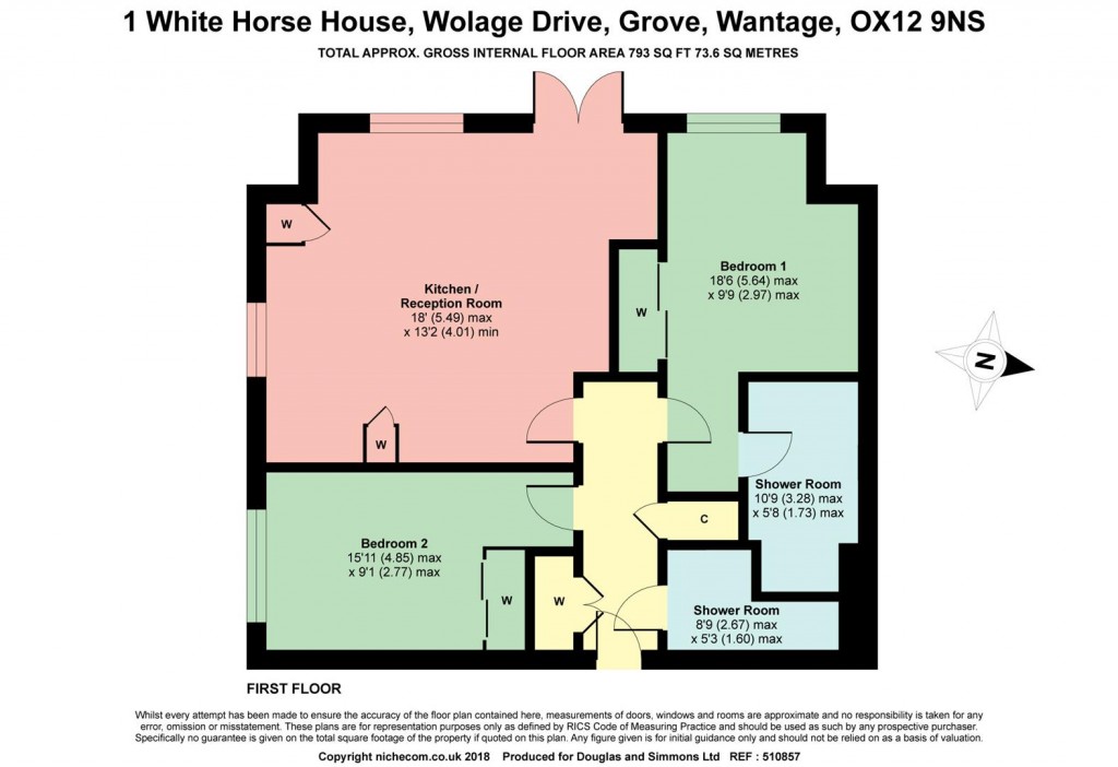 Floorplans For Wolage Drive, Grove, Wantage