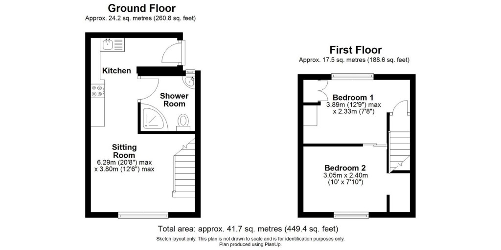 Floorplans For Thornlea Mews, Hope Cove, Kingsbridge