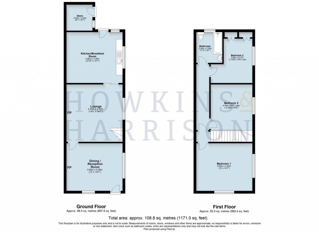 Floorplans For Main Street, Thringstone, Coalville, LE67