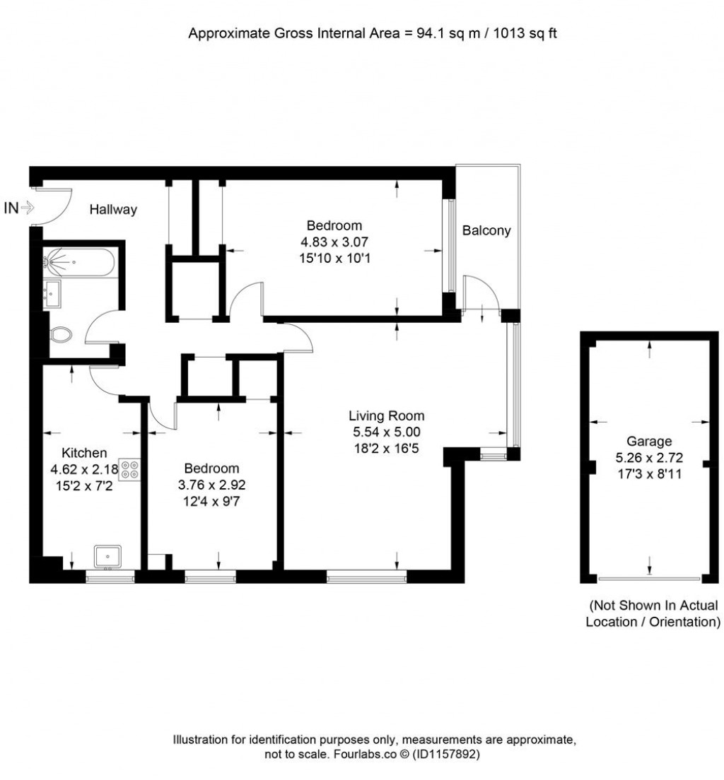 Floorplans For Lower Warberry Road, Torquay