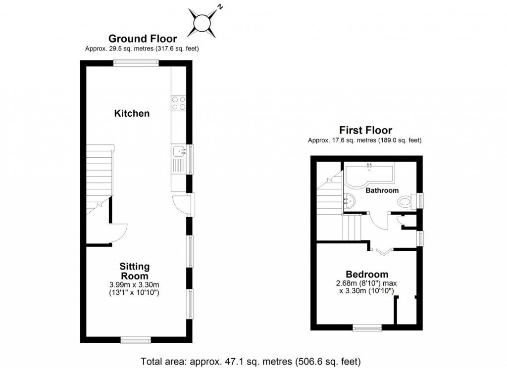 Floorplans For Hillside Court, Dartmouth