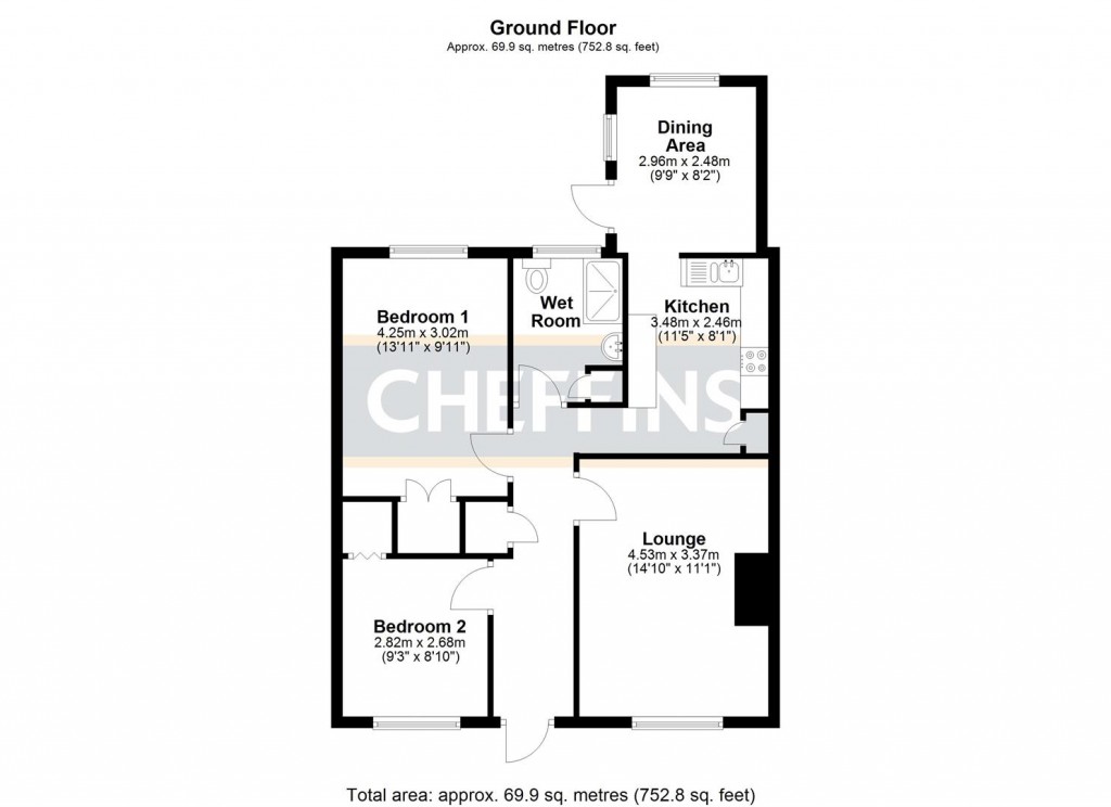 Floorplans For Linden Way, Haddenham, Ely