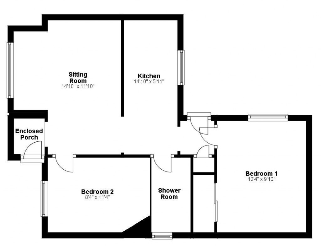 Floorplans For Hillway, Linton, Cambridge