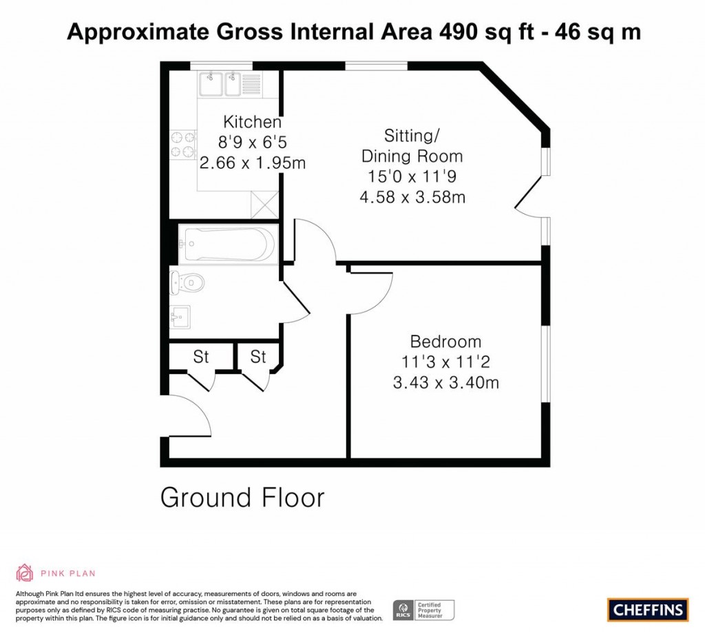 Floorplans For Gladeside, Cambridge