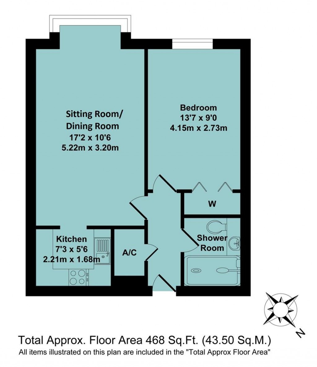 Floorplans For Chamberlaine Court, Spiceball Park Road, Banbury