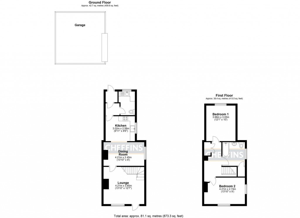 Floorplans For Main Street, Witchford, Ely