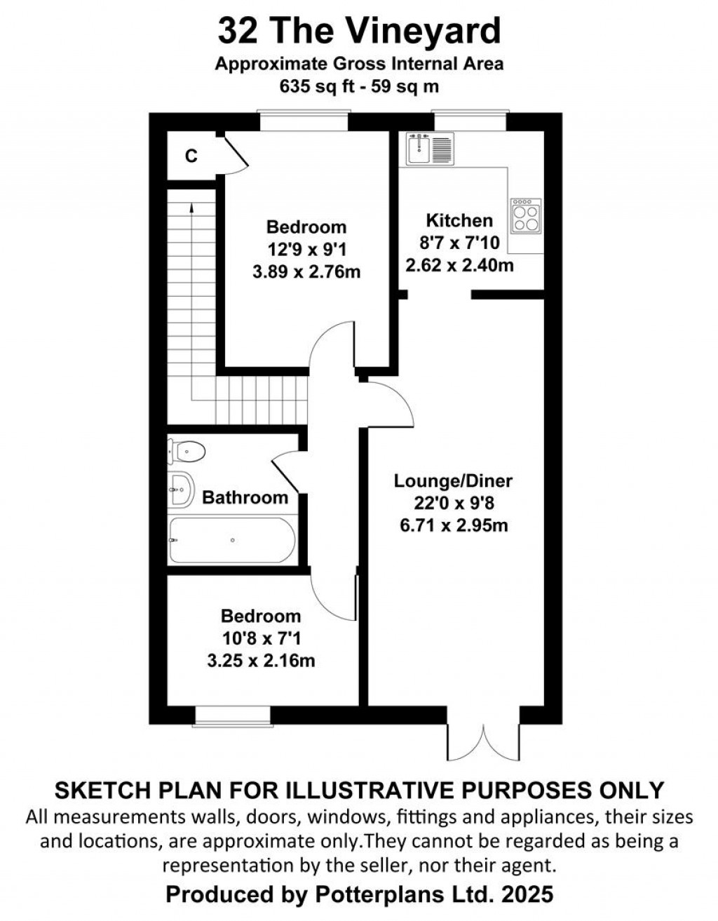 Floorplans For Yarmouth, Isle Of Wight