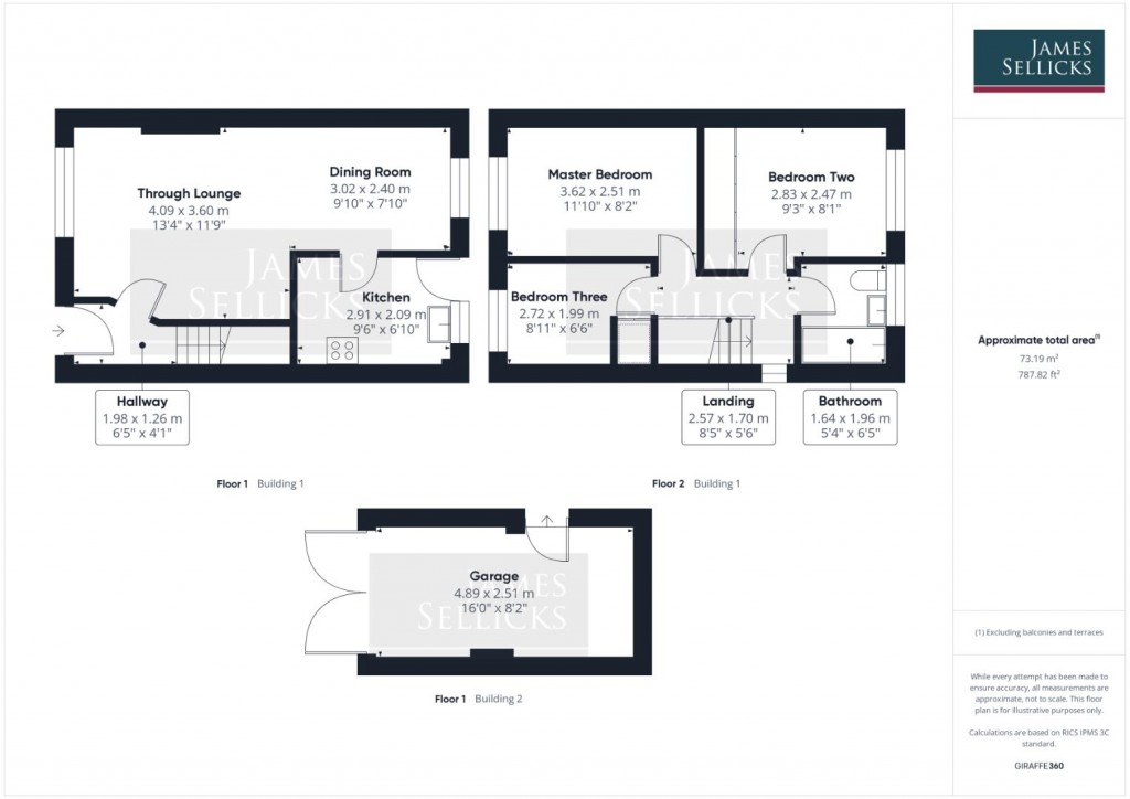 Floorplans For Oakmeadow Way, Groby, Leicestershire