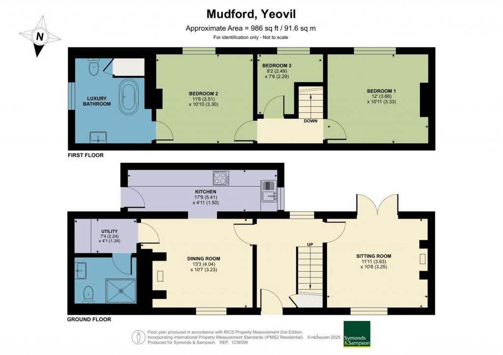 Floorplans For Mudford, Yeovil