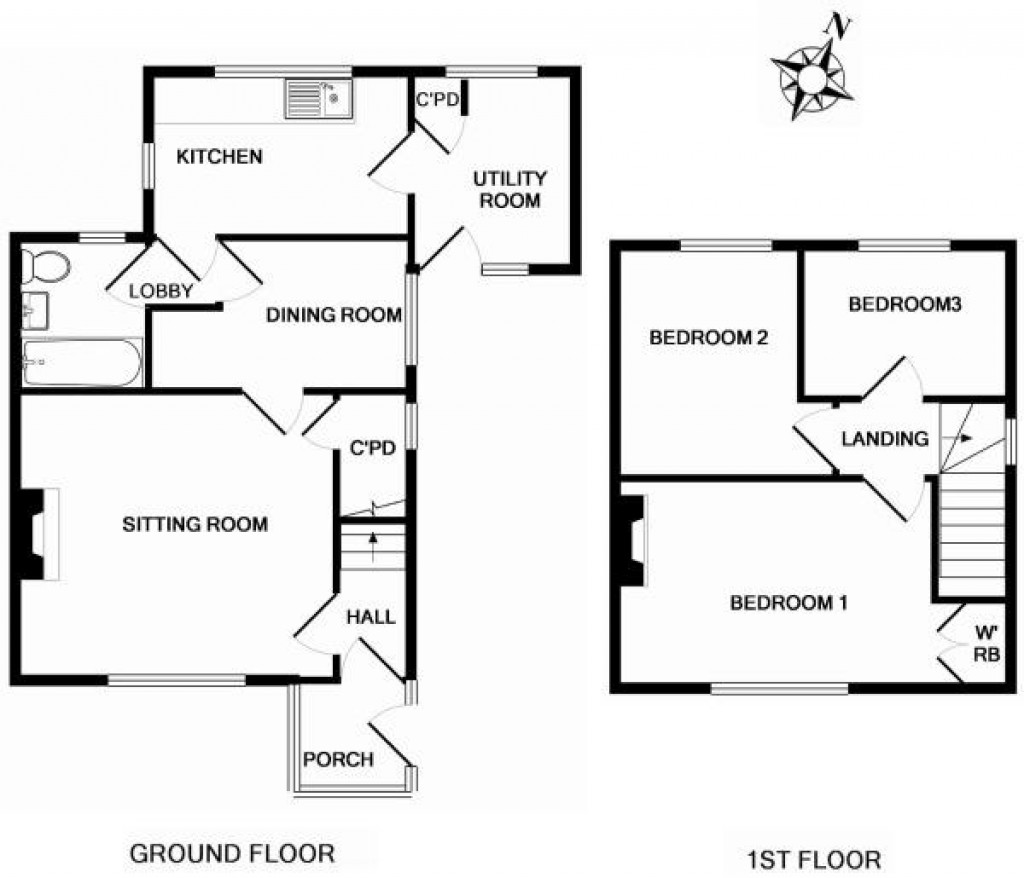 Floorplans For The Lawn, Tavistock