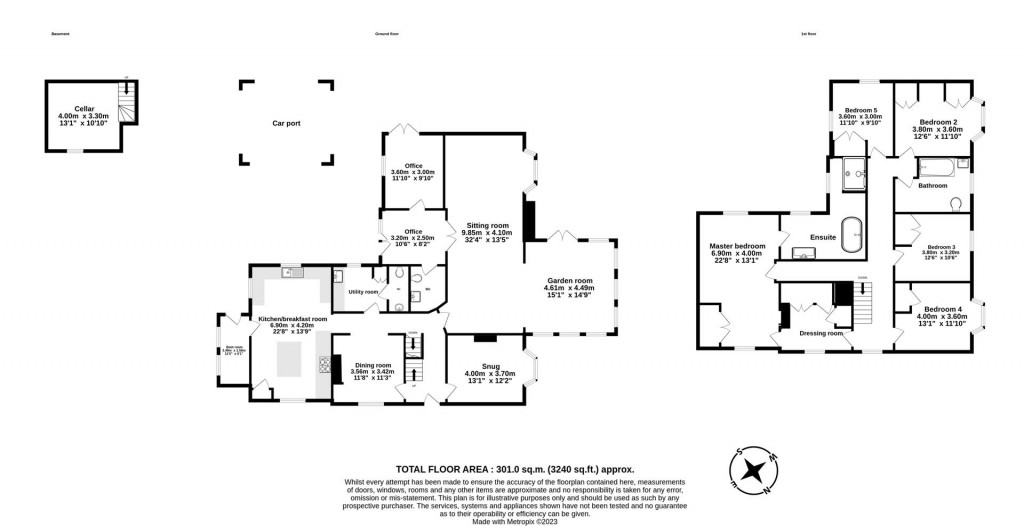 Floorplans For Northfield End, Henley-On-Thames