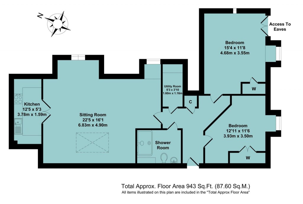 Floorplans For Banbury Road, Chacombe, Banbury