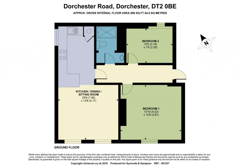 Floorplans For Dorchester Road, Maiden Newton, Dorchester