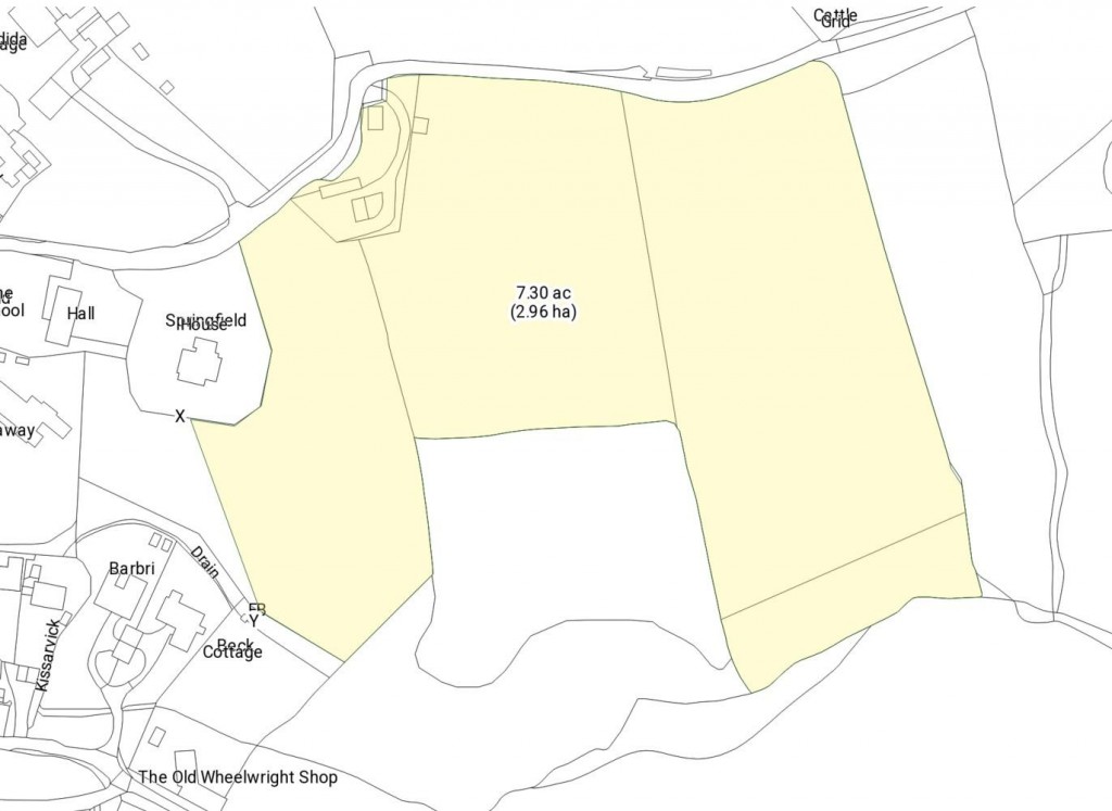 Floorplans For Land & Buildings adjacent to Springfield House, Askerswell, Dorchester