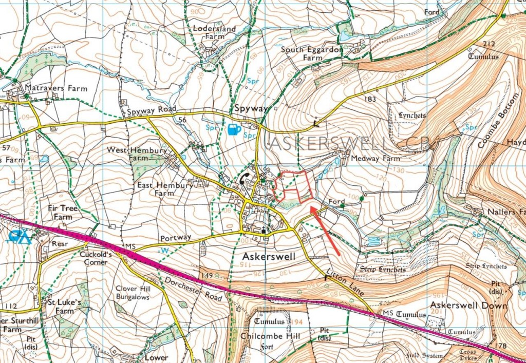 Floorplans For Land & Buildings adjacent to Springfield House, Askerswell, Dorchester